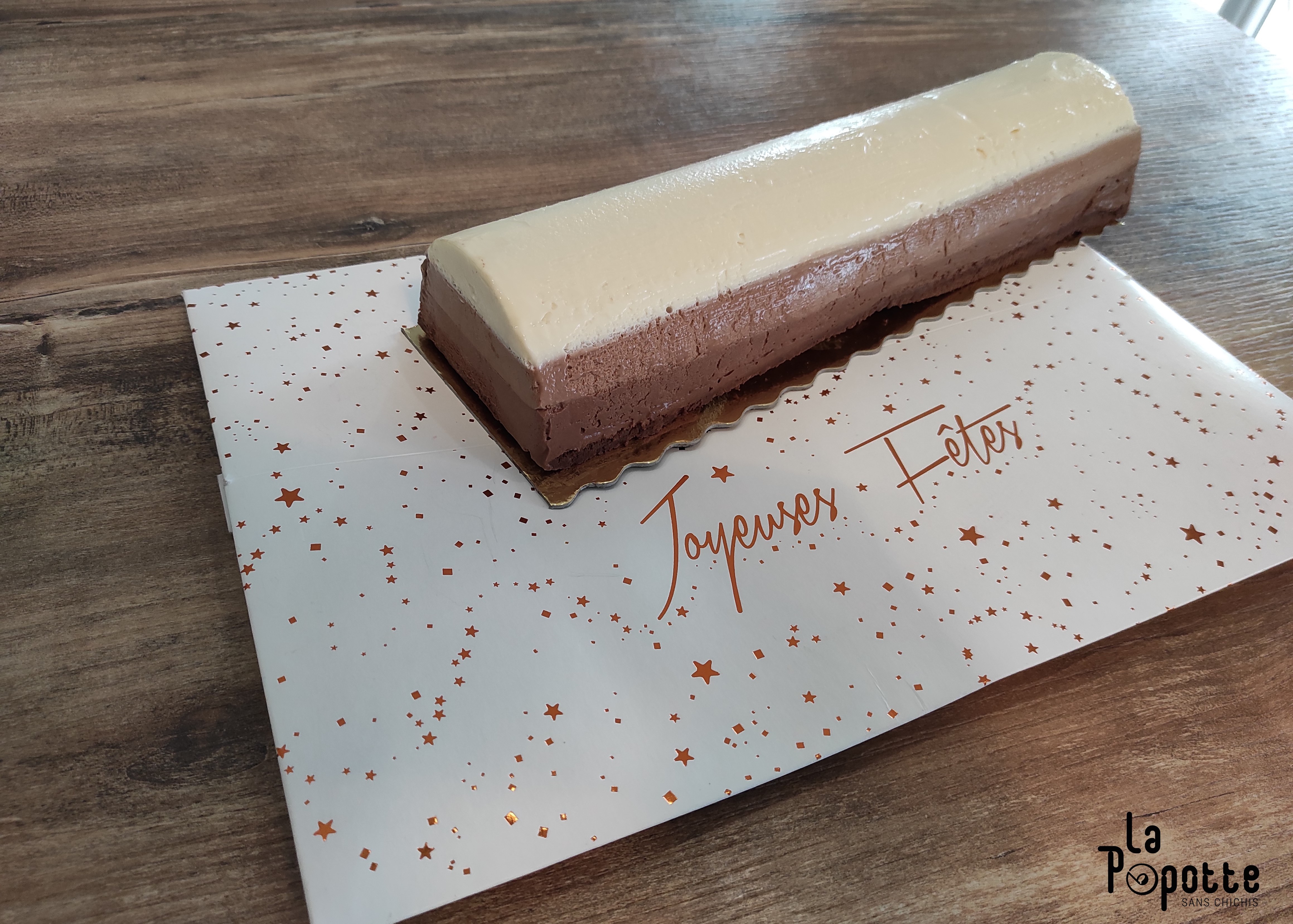 Bûche 3 chocolats