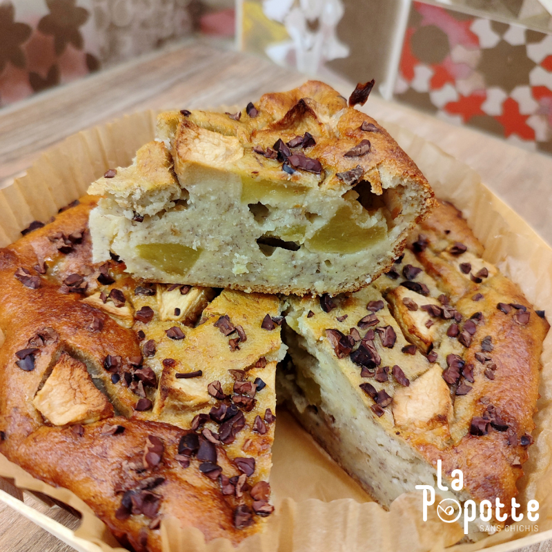 Banana bread pomme cannelle 
