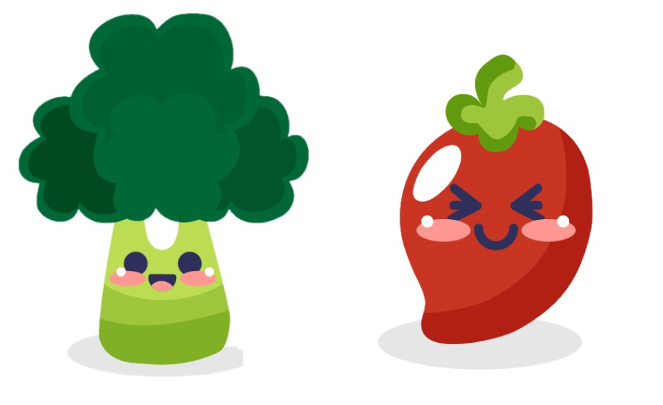 Brocoli et piment