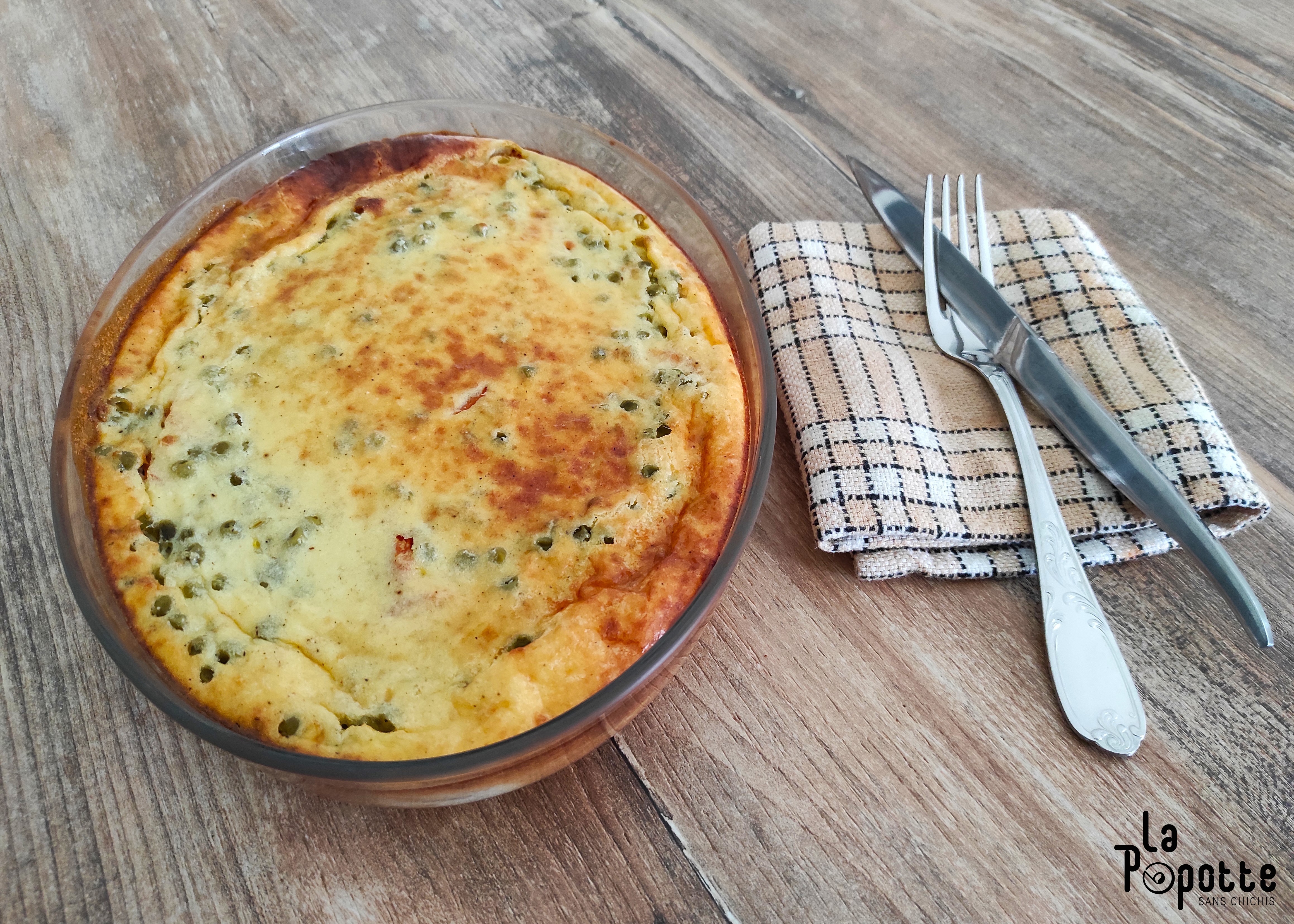 Clafoutis crémeux aux légumes
