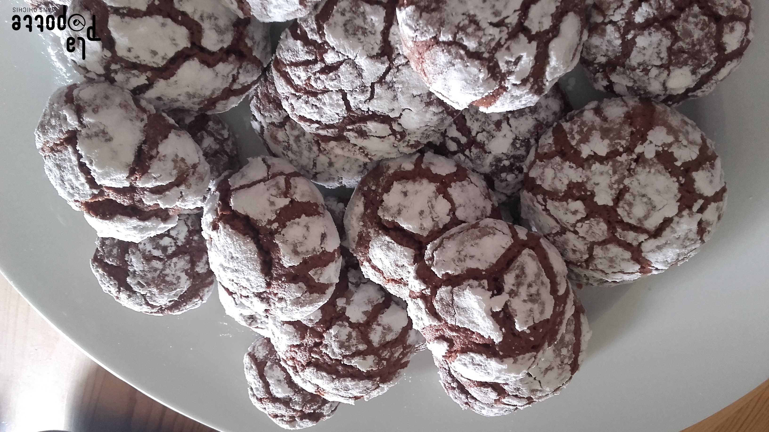 Crinckles au chocolat