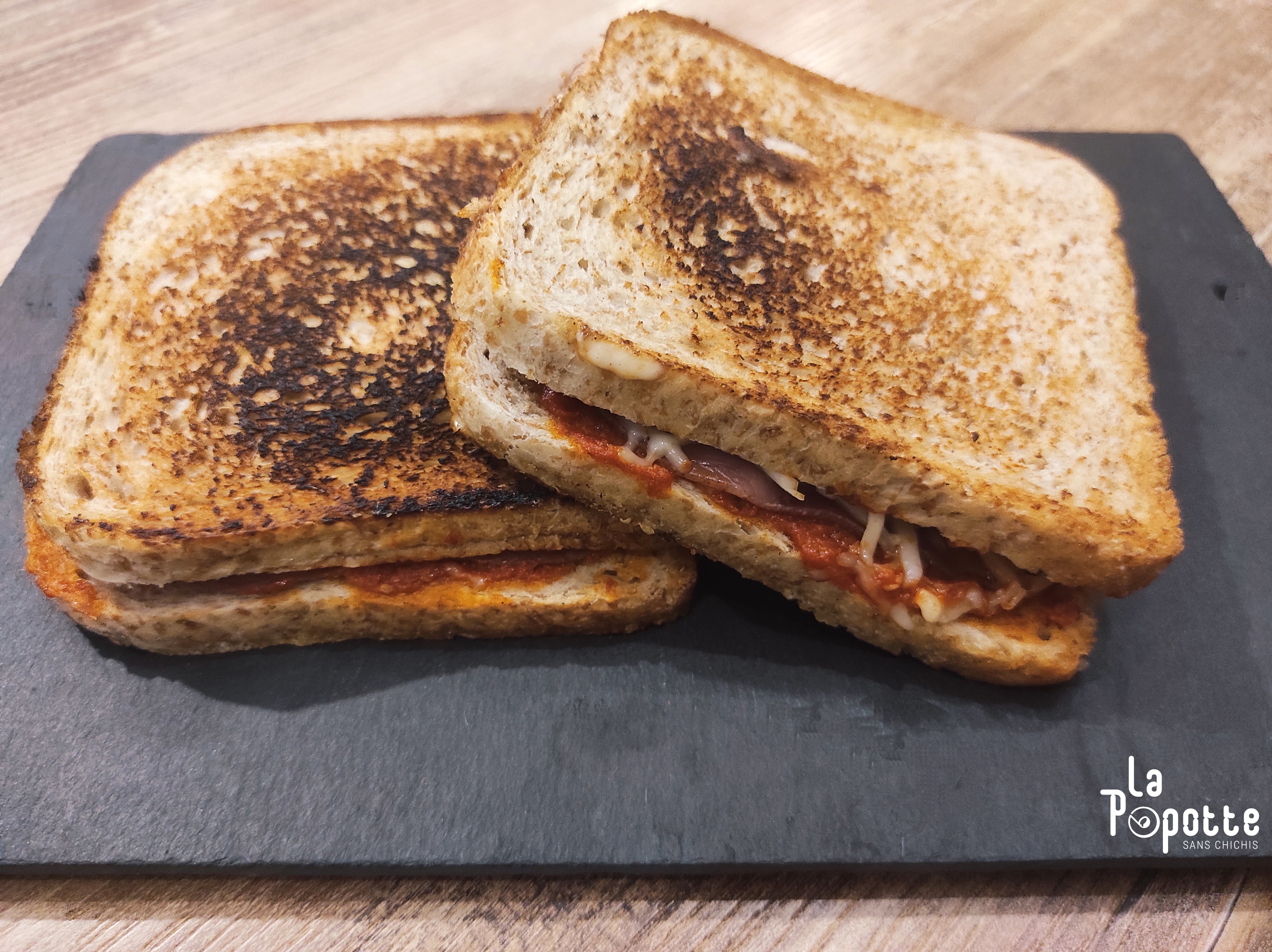 Croque-monsieur italien