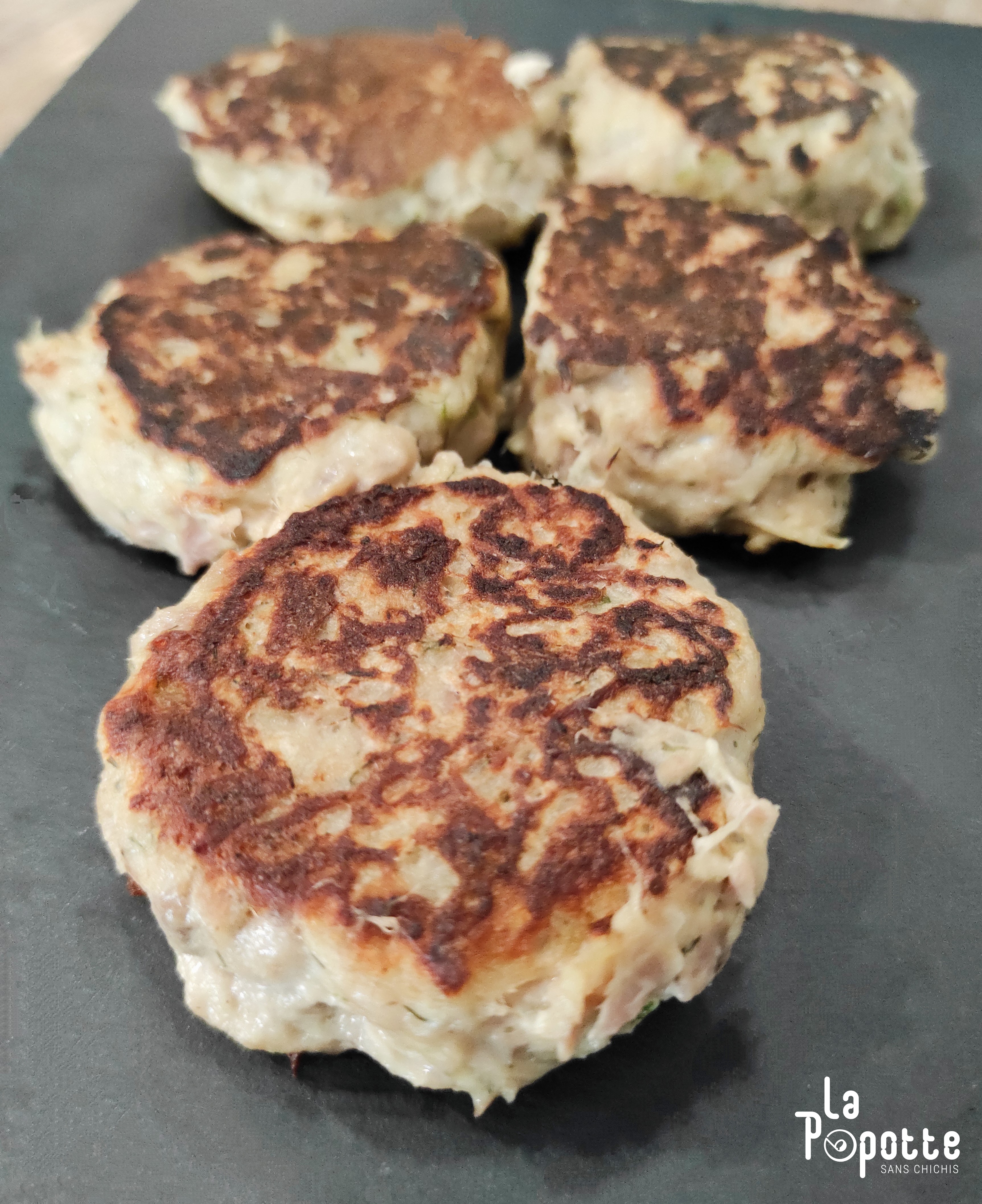 Croquettes de thon citron et aneth