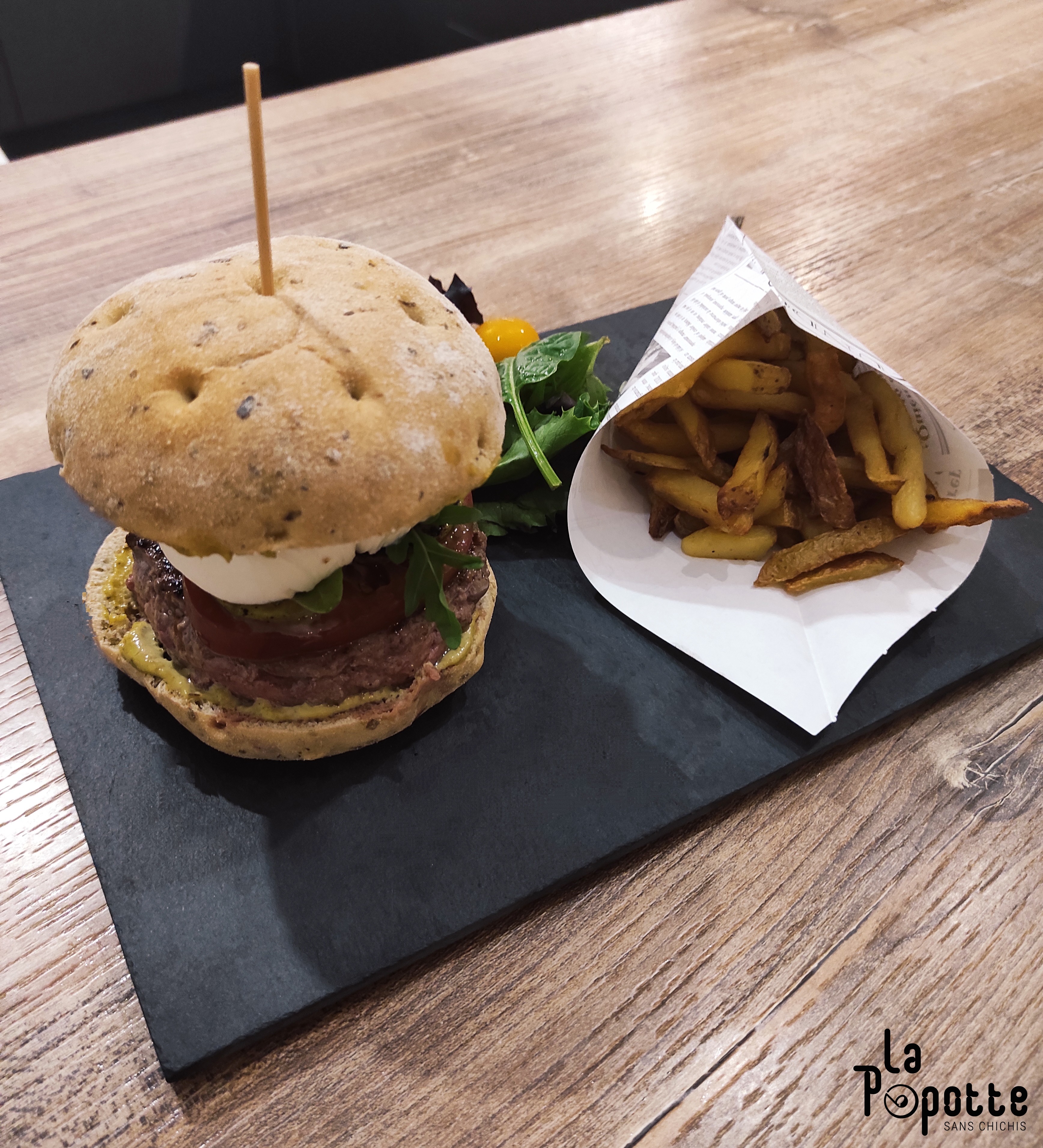Foccacia burger