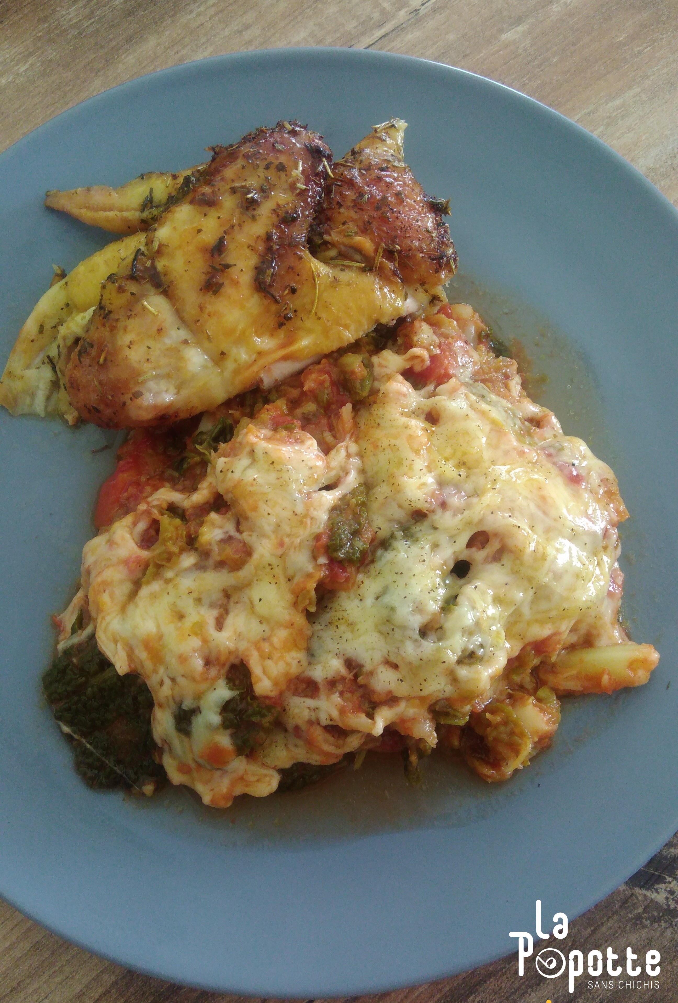Gratin de chou à l'italienne