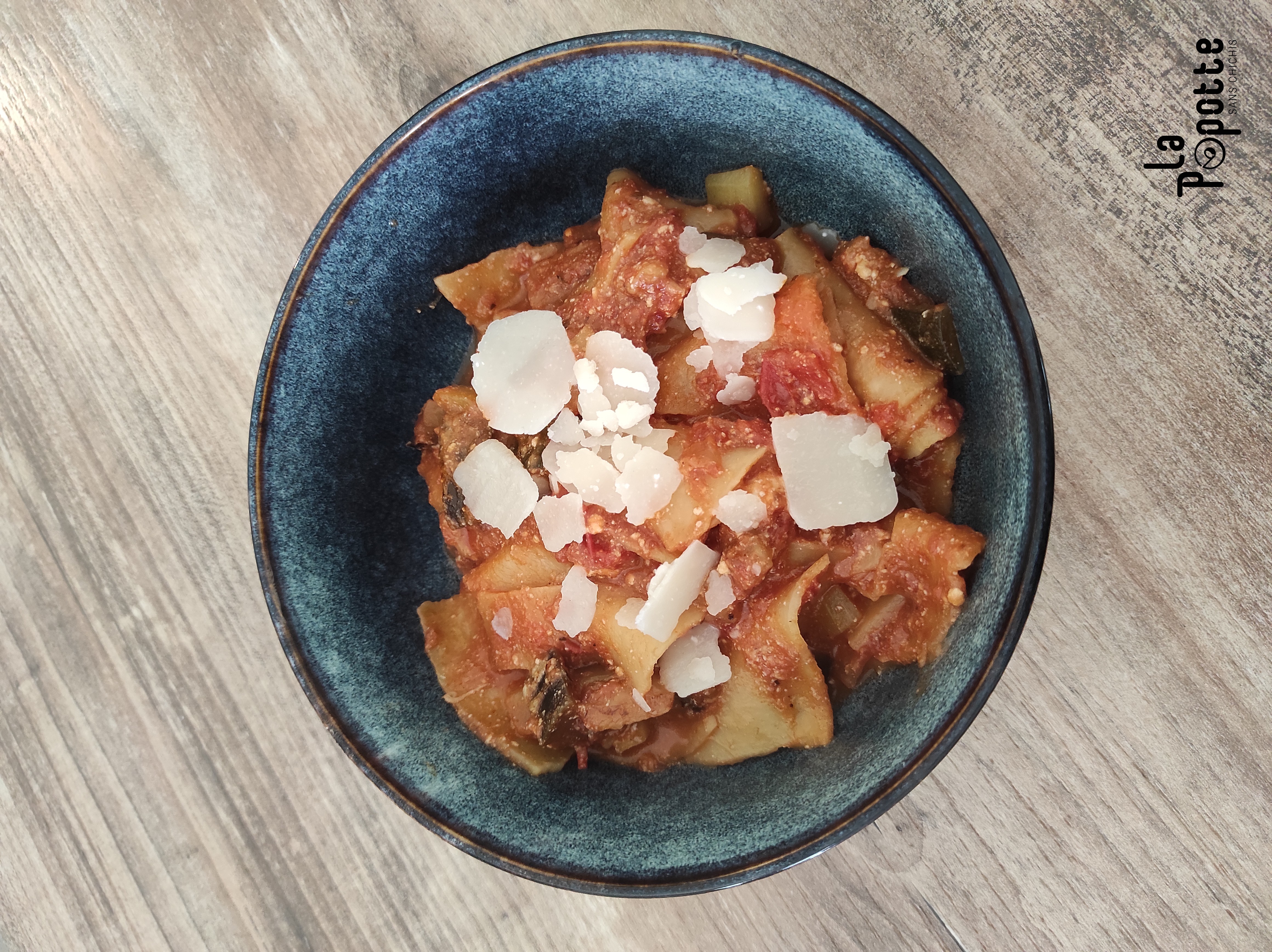 Lasagnes de légumes à la poêle