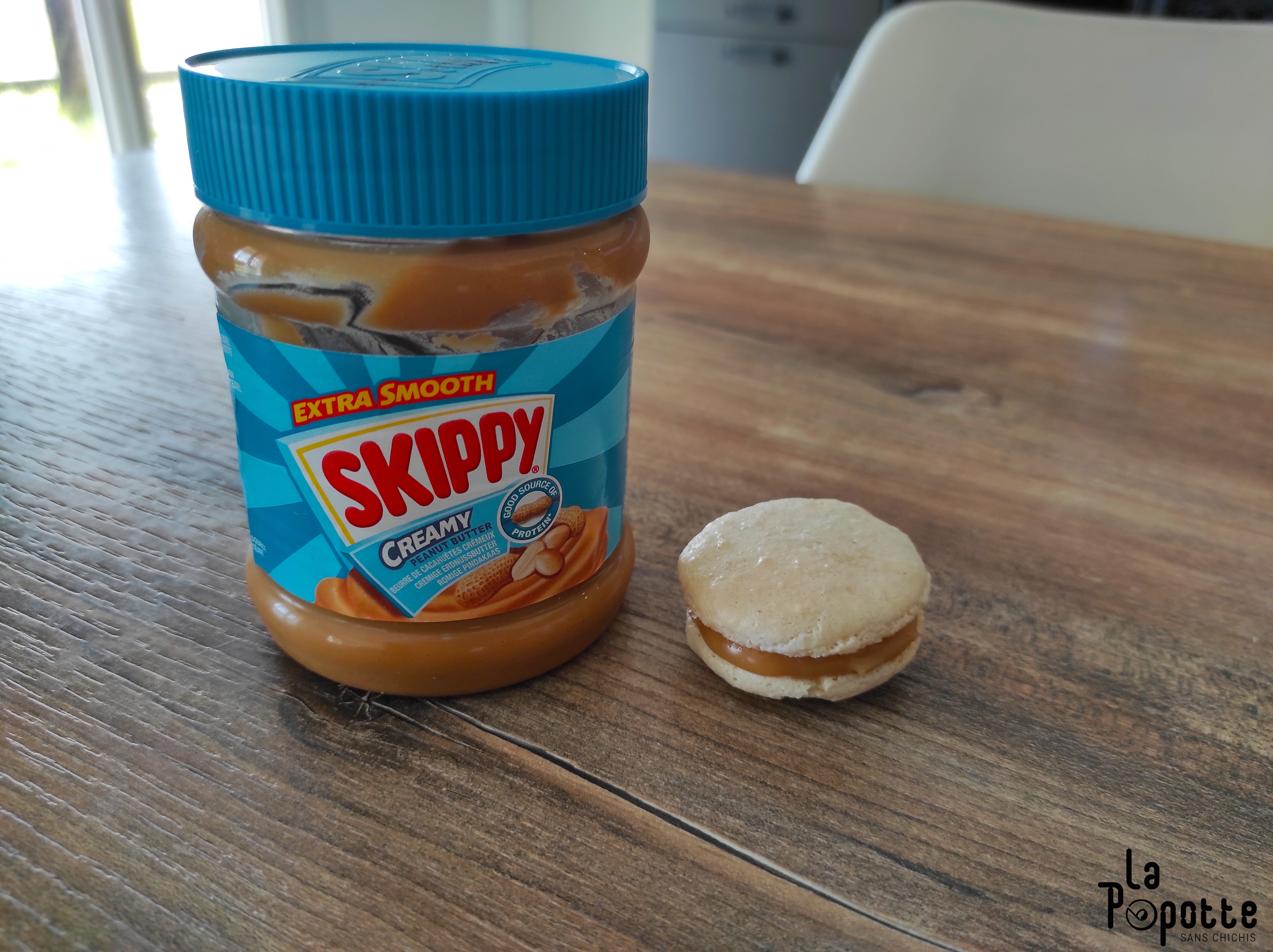 Macarons au beurre de cacahuète