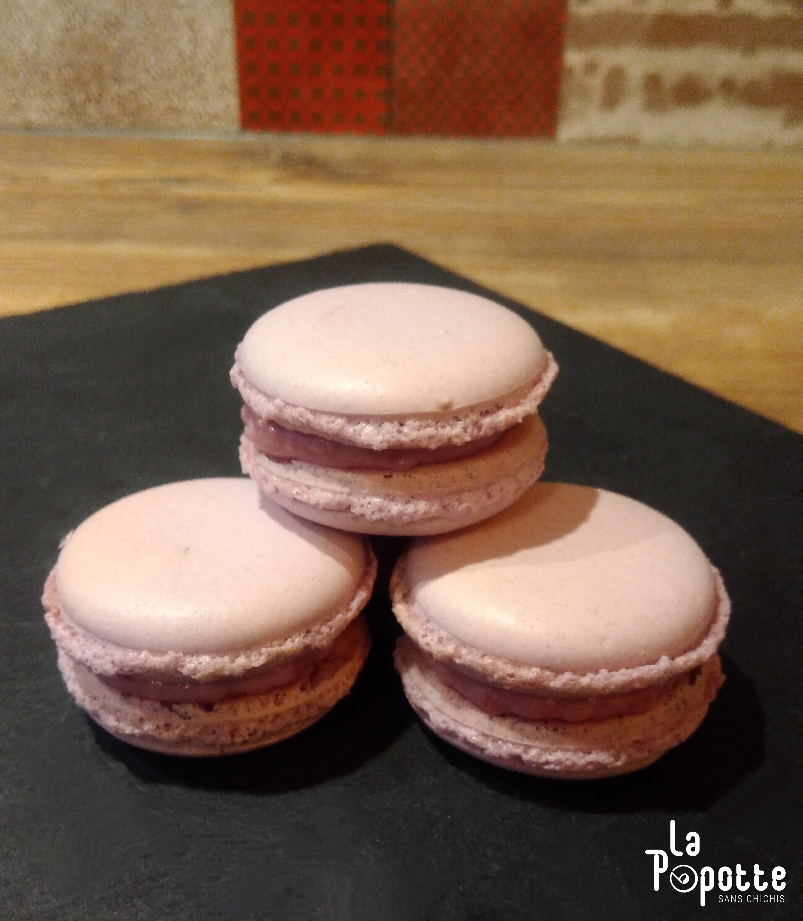 Macarons framboise