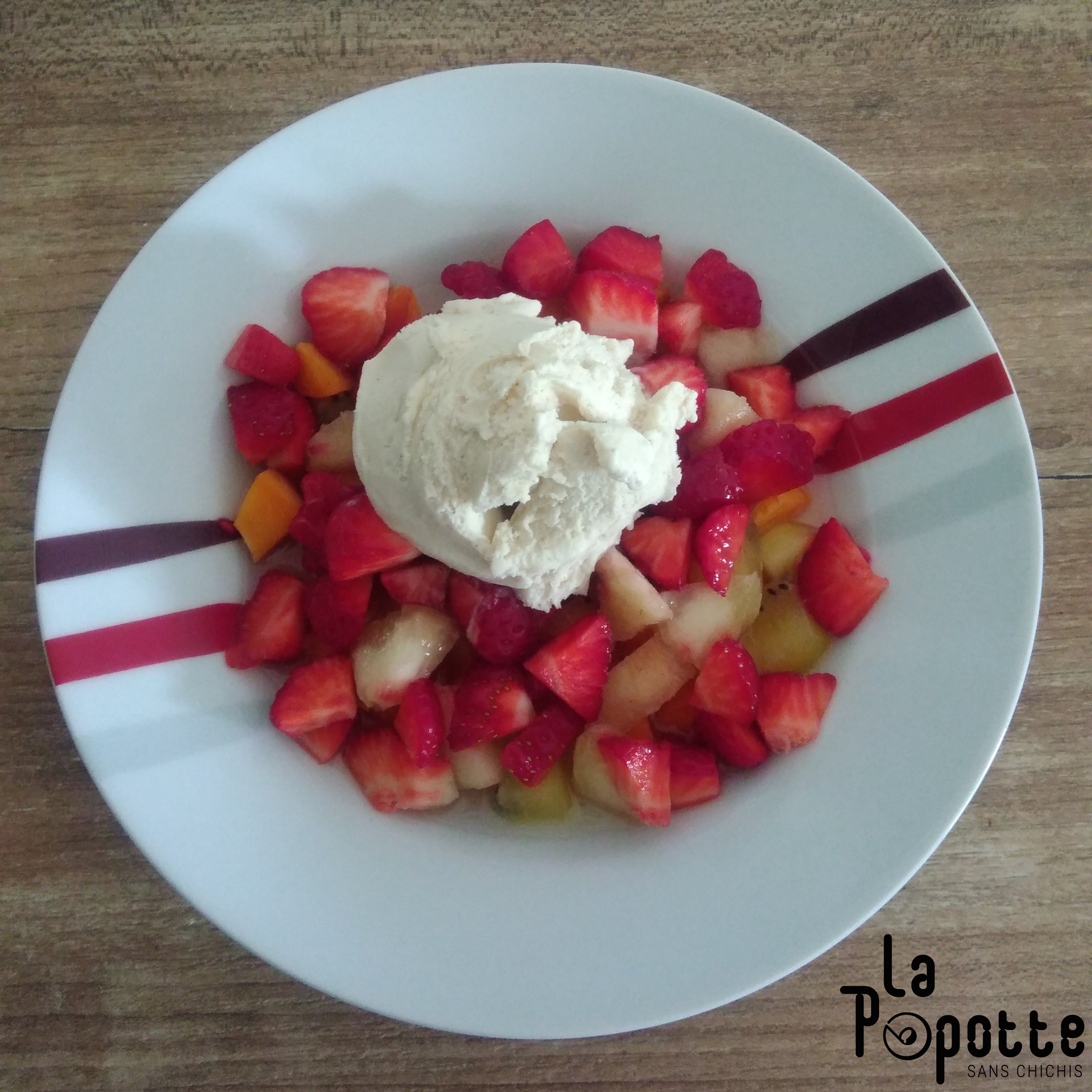 Minestrone de fruits frais