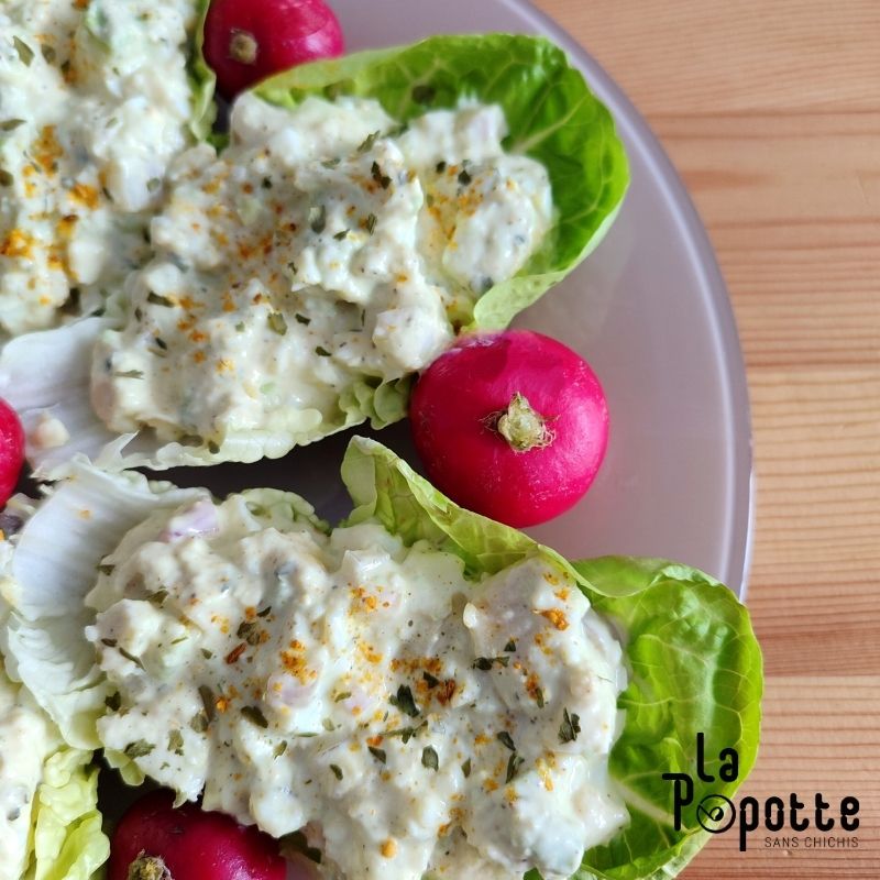 Oeuf mimosa avocat