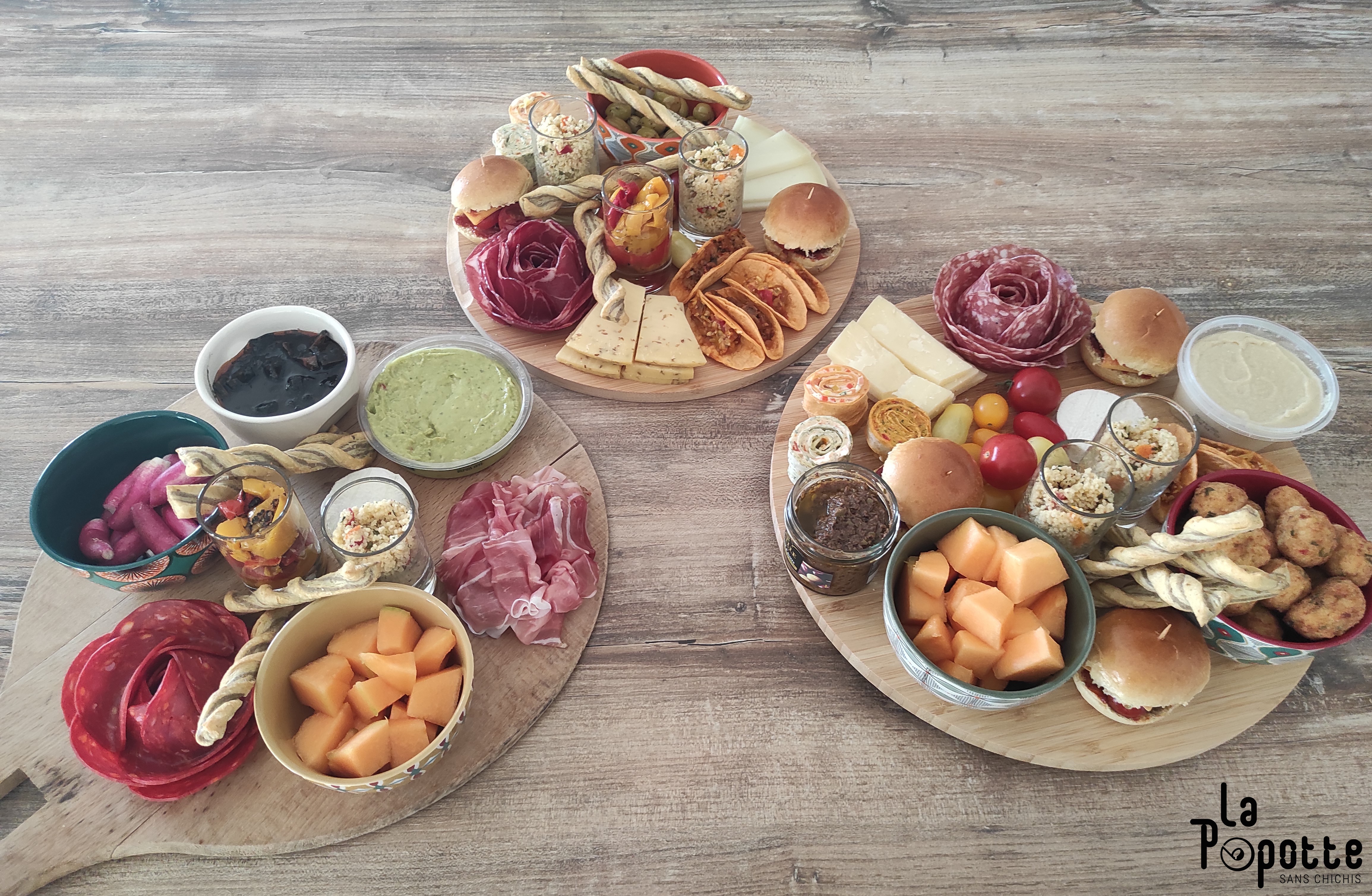 Planche apéritive dinatoire