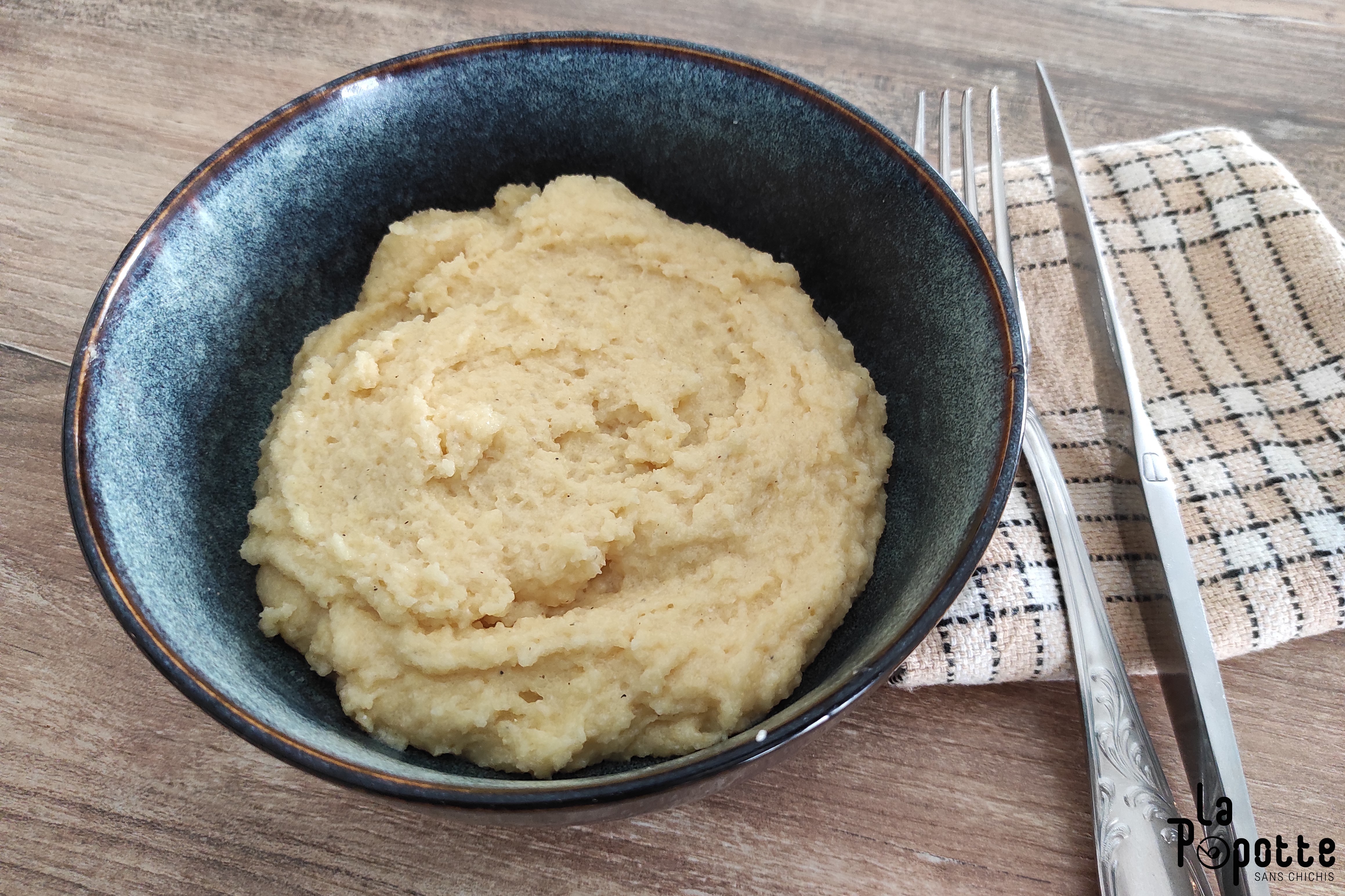 Polenta crémeuse au parmesan