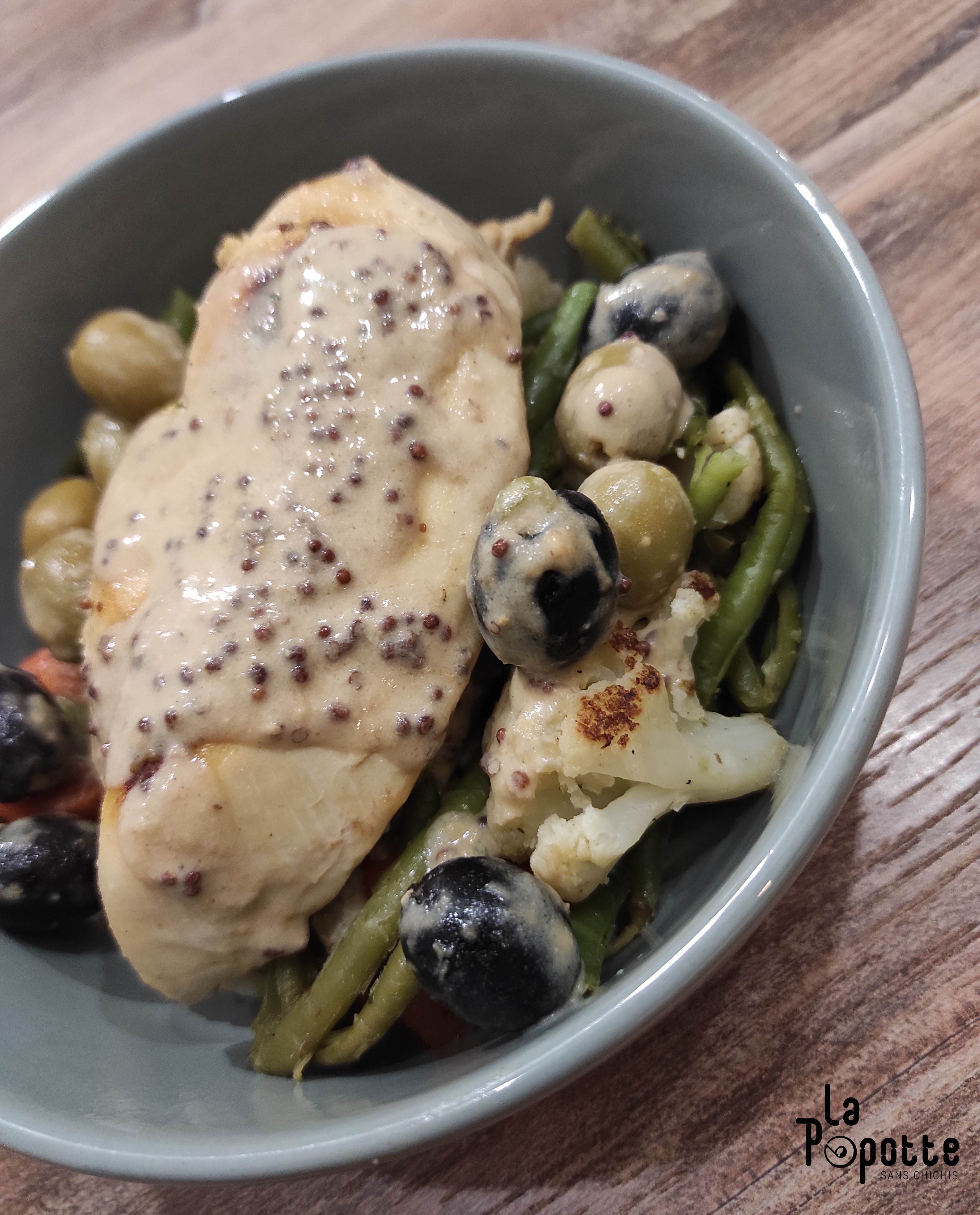 Poulet à la dijonnaise