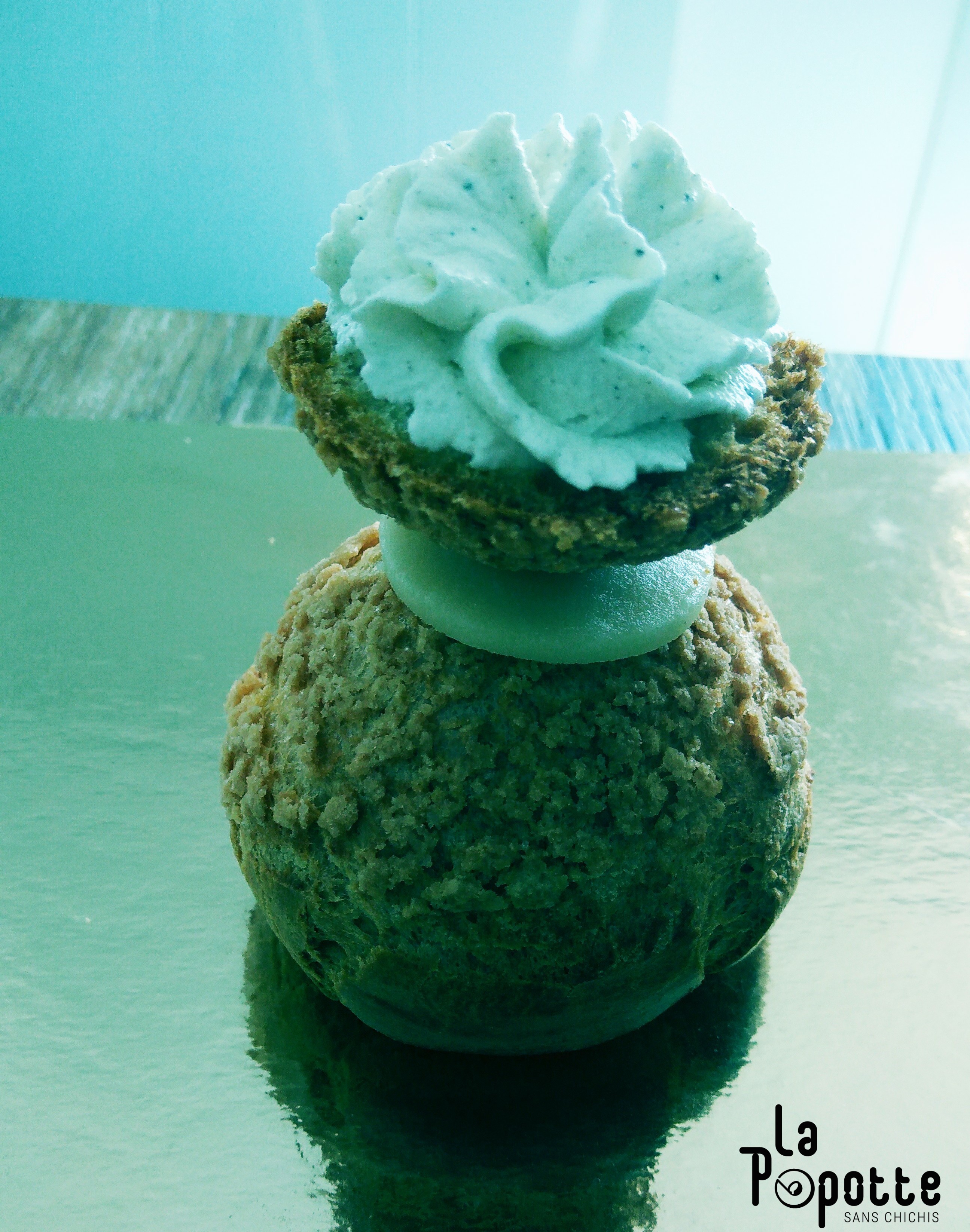 Religieuses vanille & caramel au beurre salé