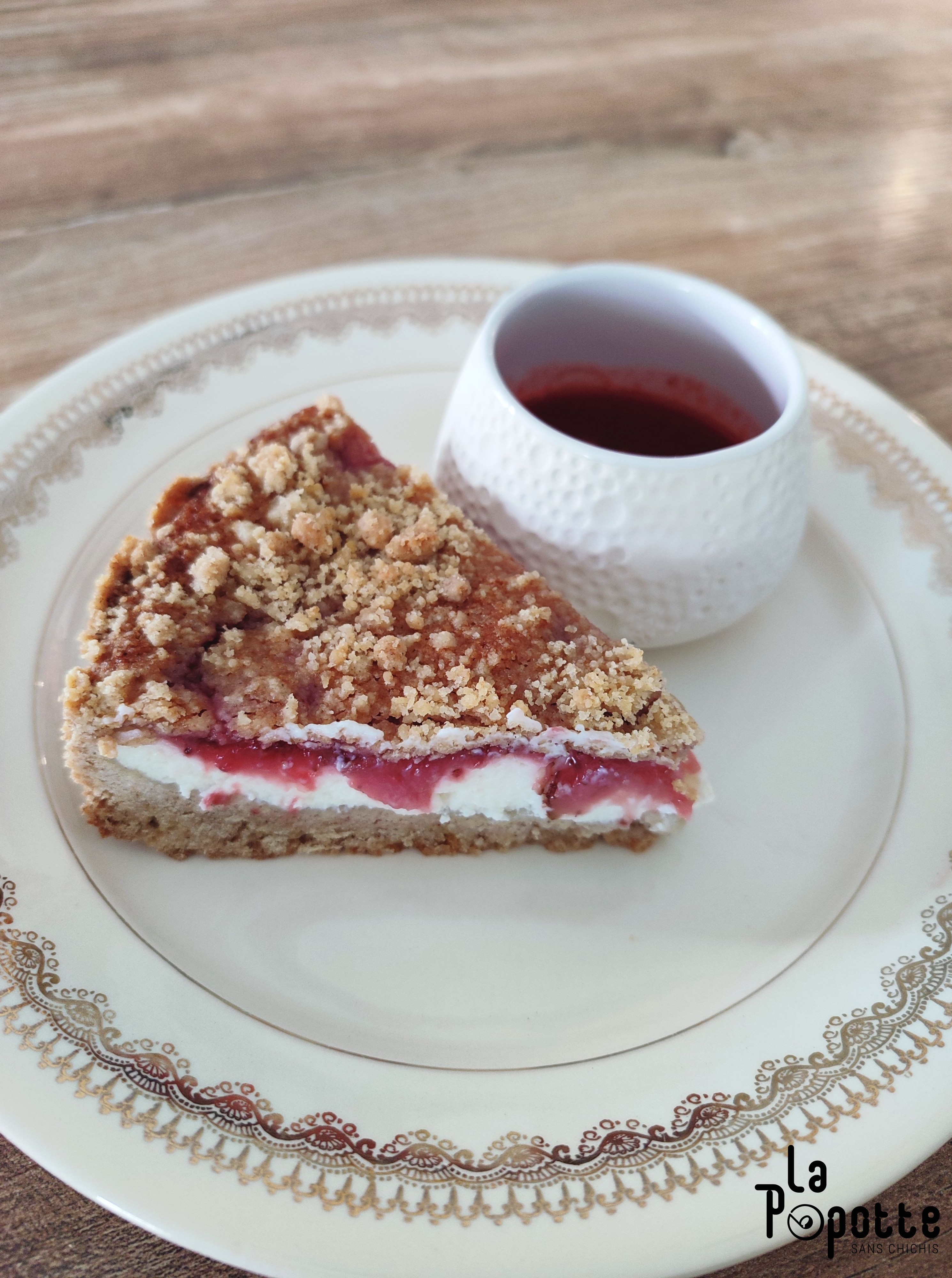 Sbriciolata à la fraise