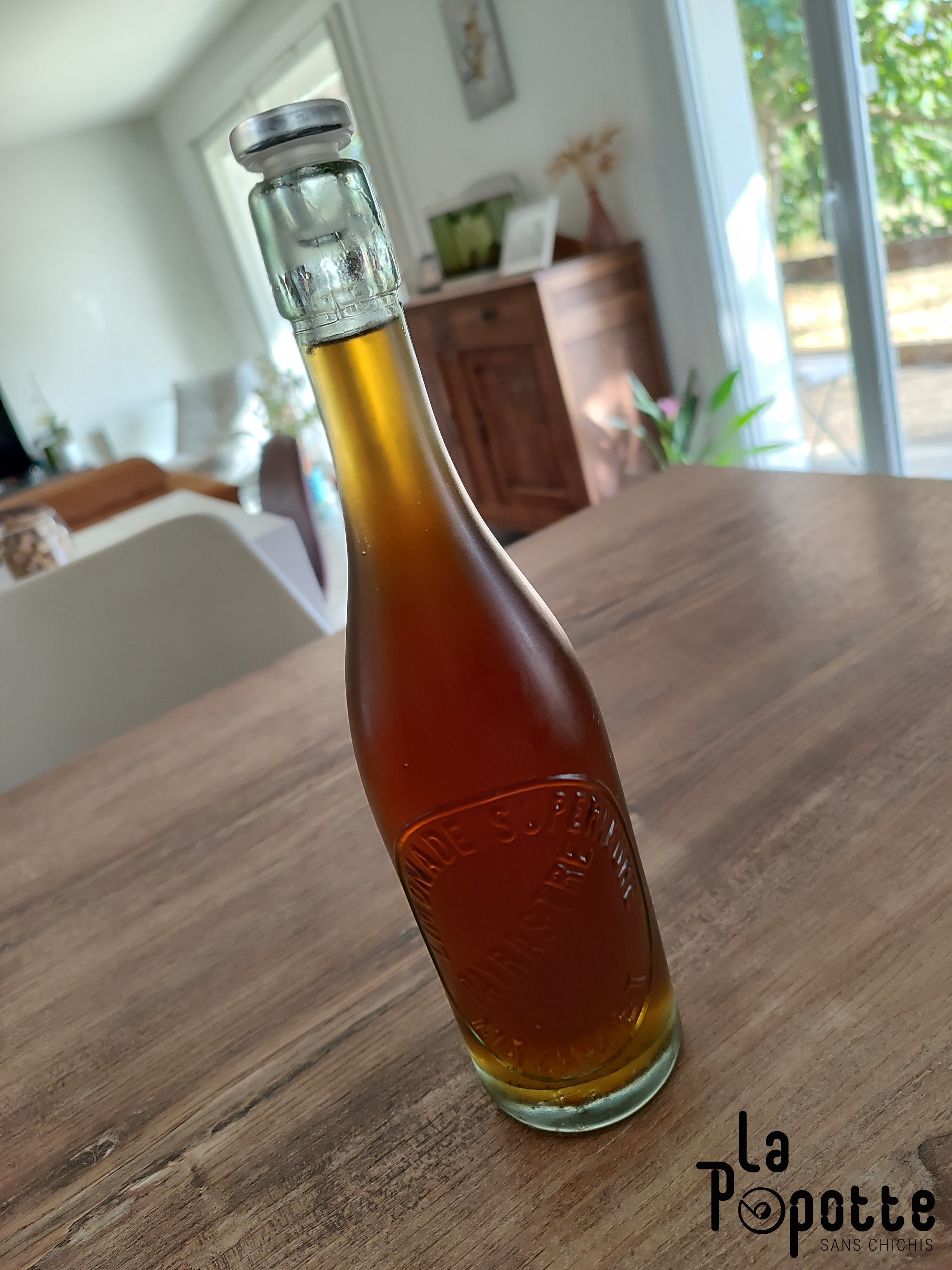 Sirop de menthe.