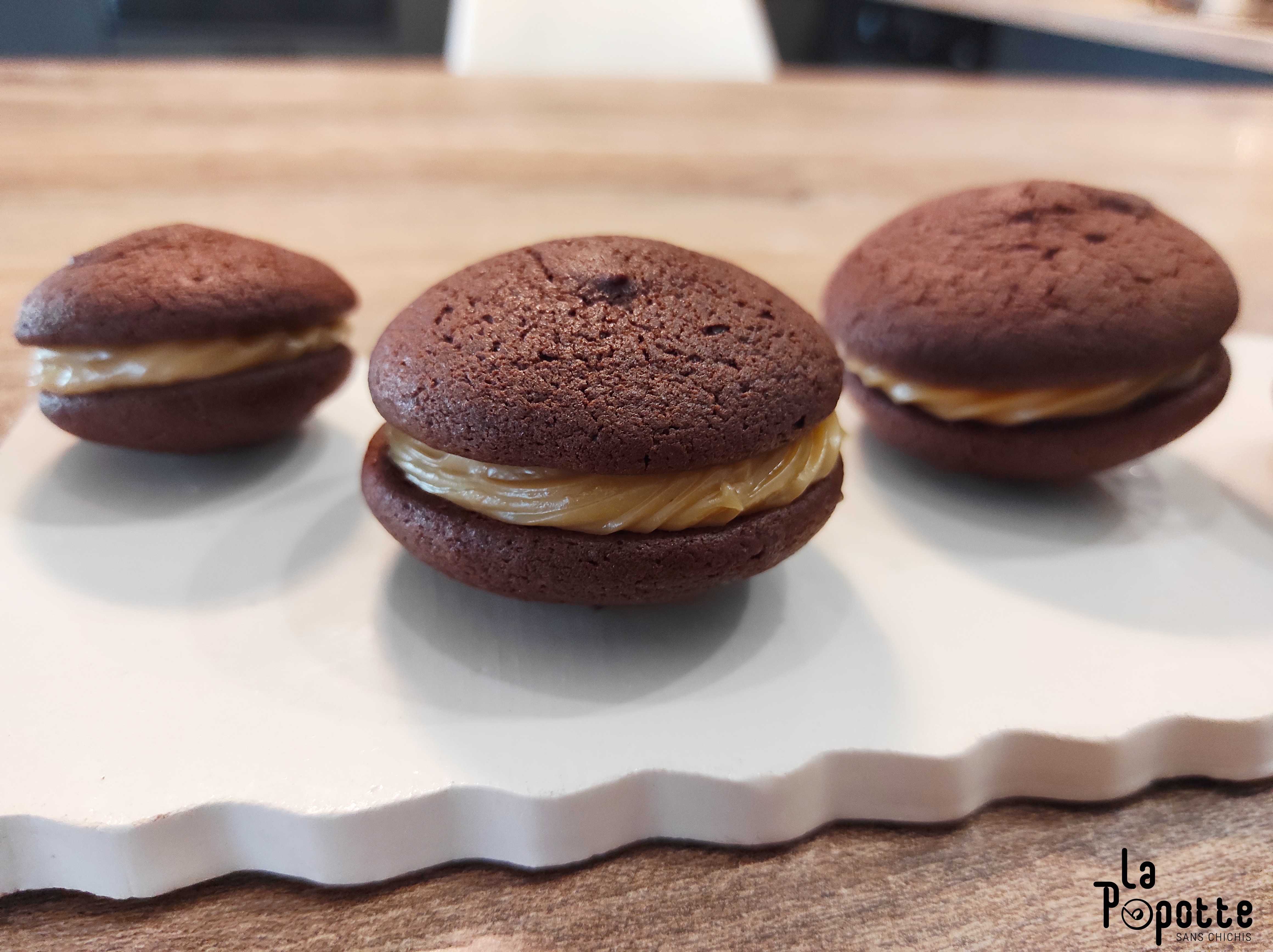 Whoopies au beurre de cacahuète