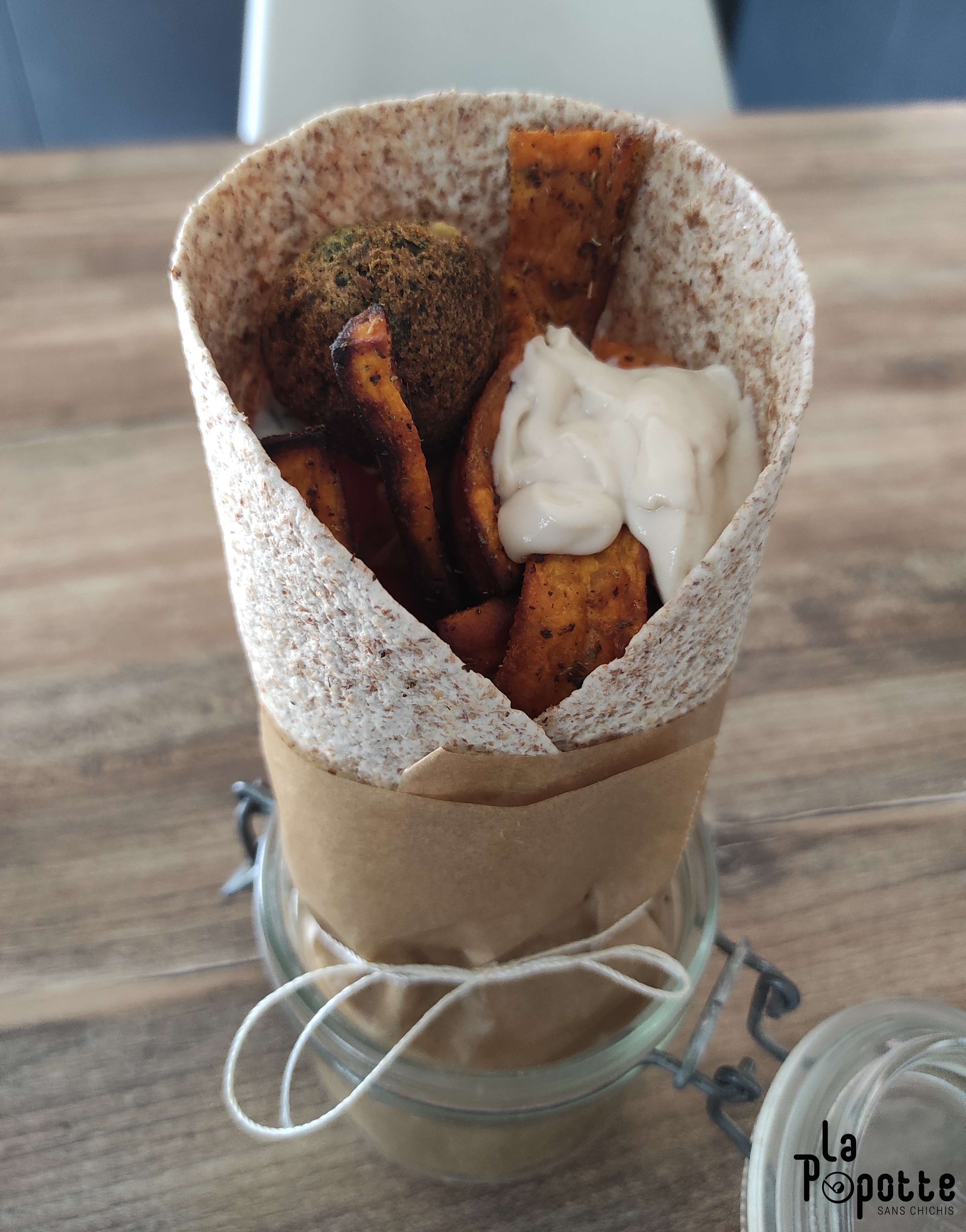 Wrap végétarien 2