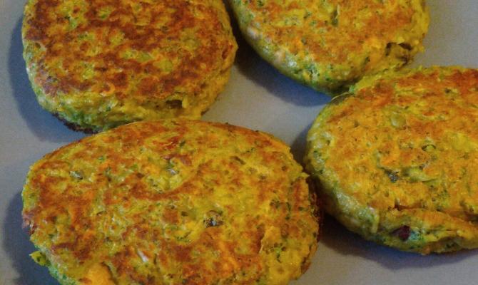 Galettes de légumes...