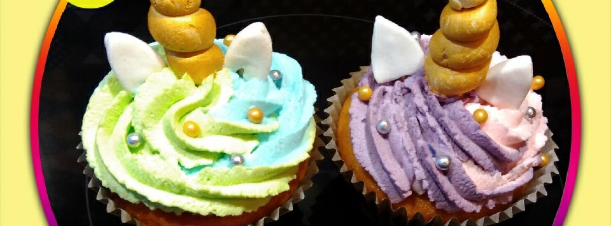 Cupcake licorne...