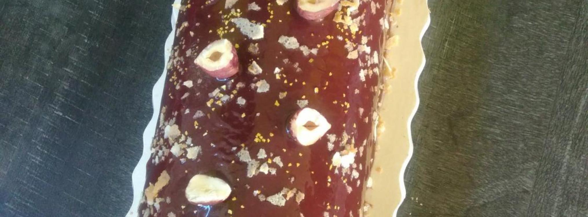 Bûche chocolat praliné façon rocher…