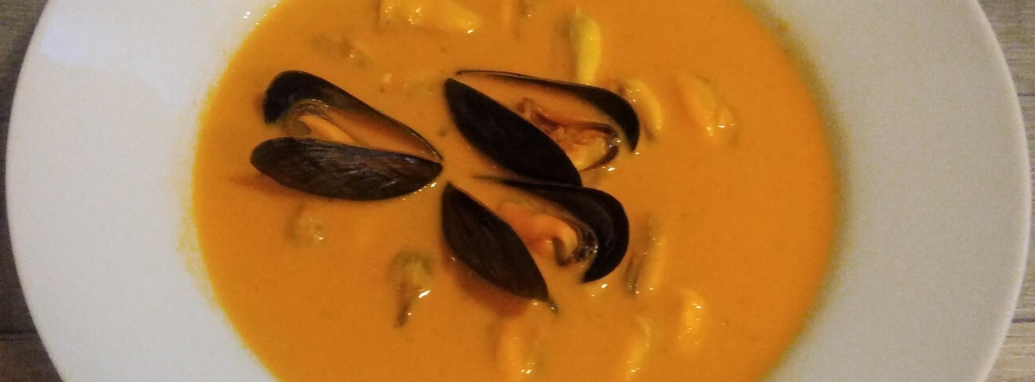 Bisque de moules...