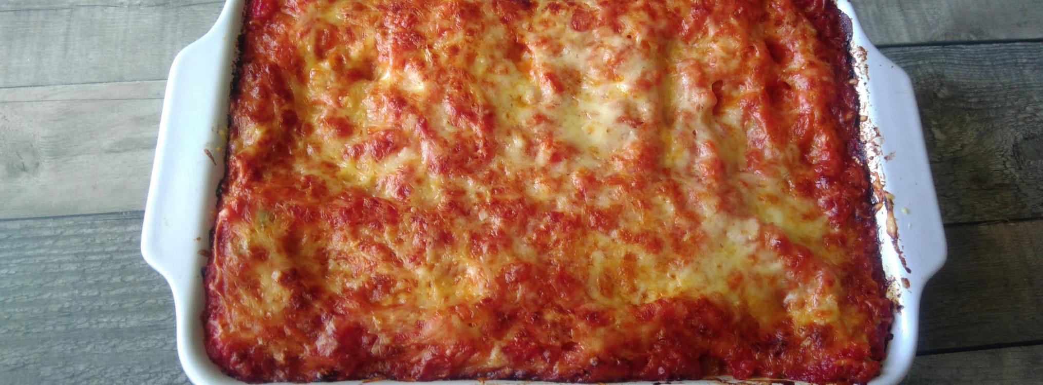 Cannelloni à la viande et au chèvre...