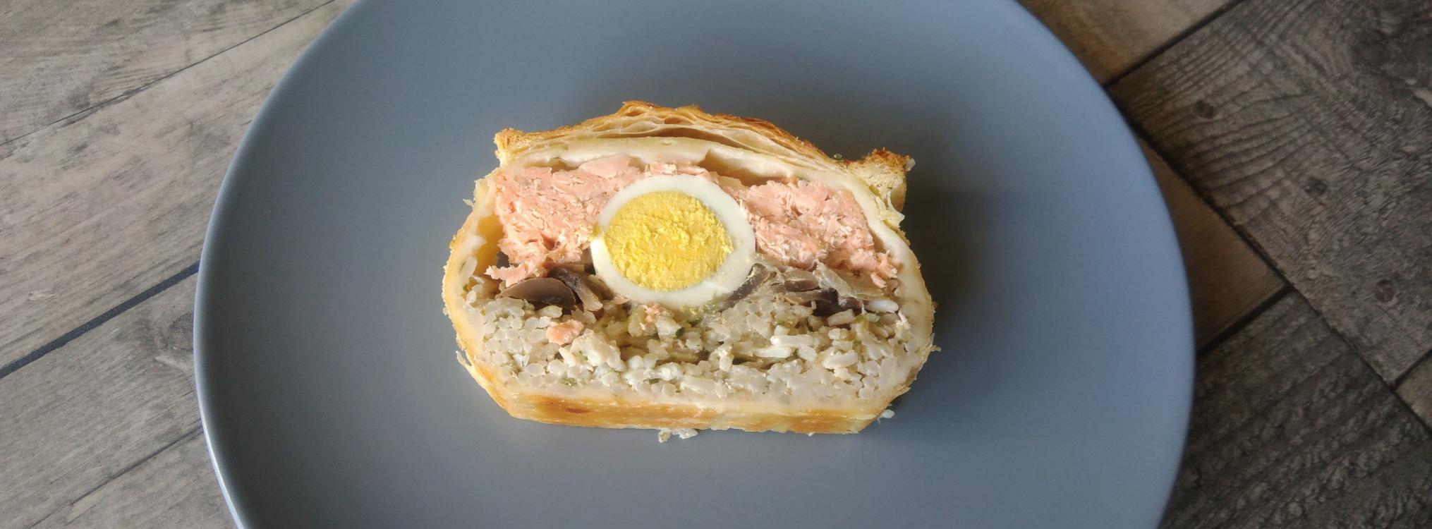 Koulibiak de saumon...