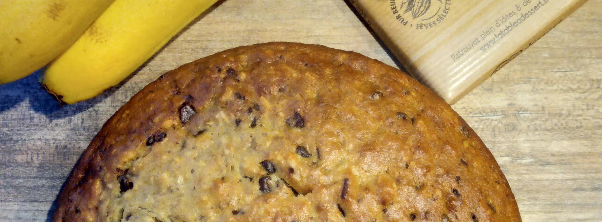Moelleux banane chocolat...
