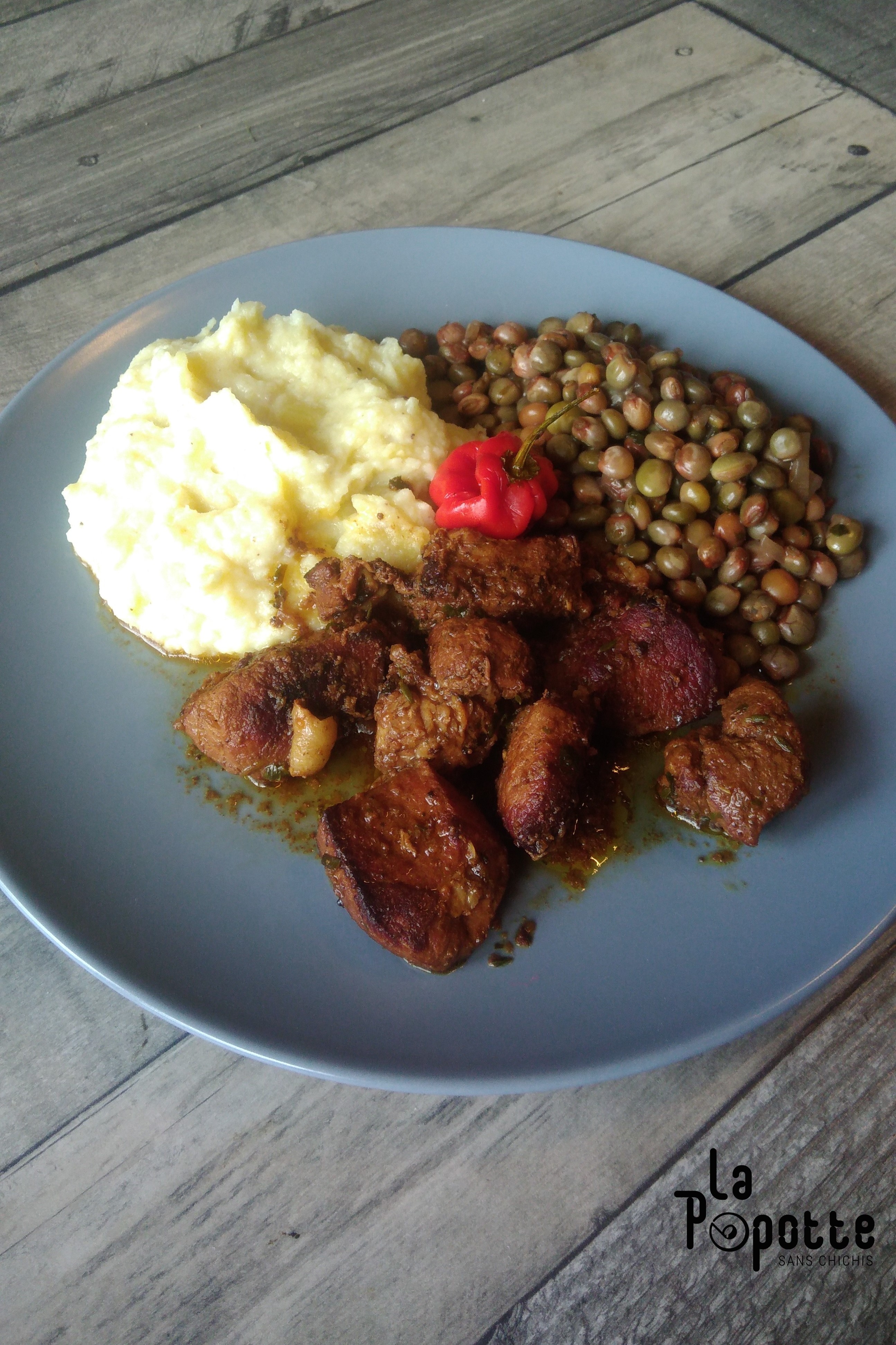 Cochon roussi de Noël